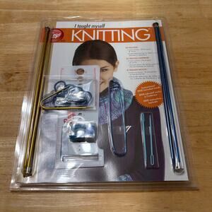 BOYE I Taught Myself Knitting DVD Included Kit